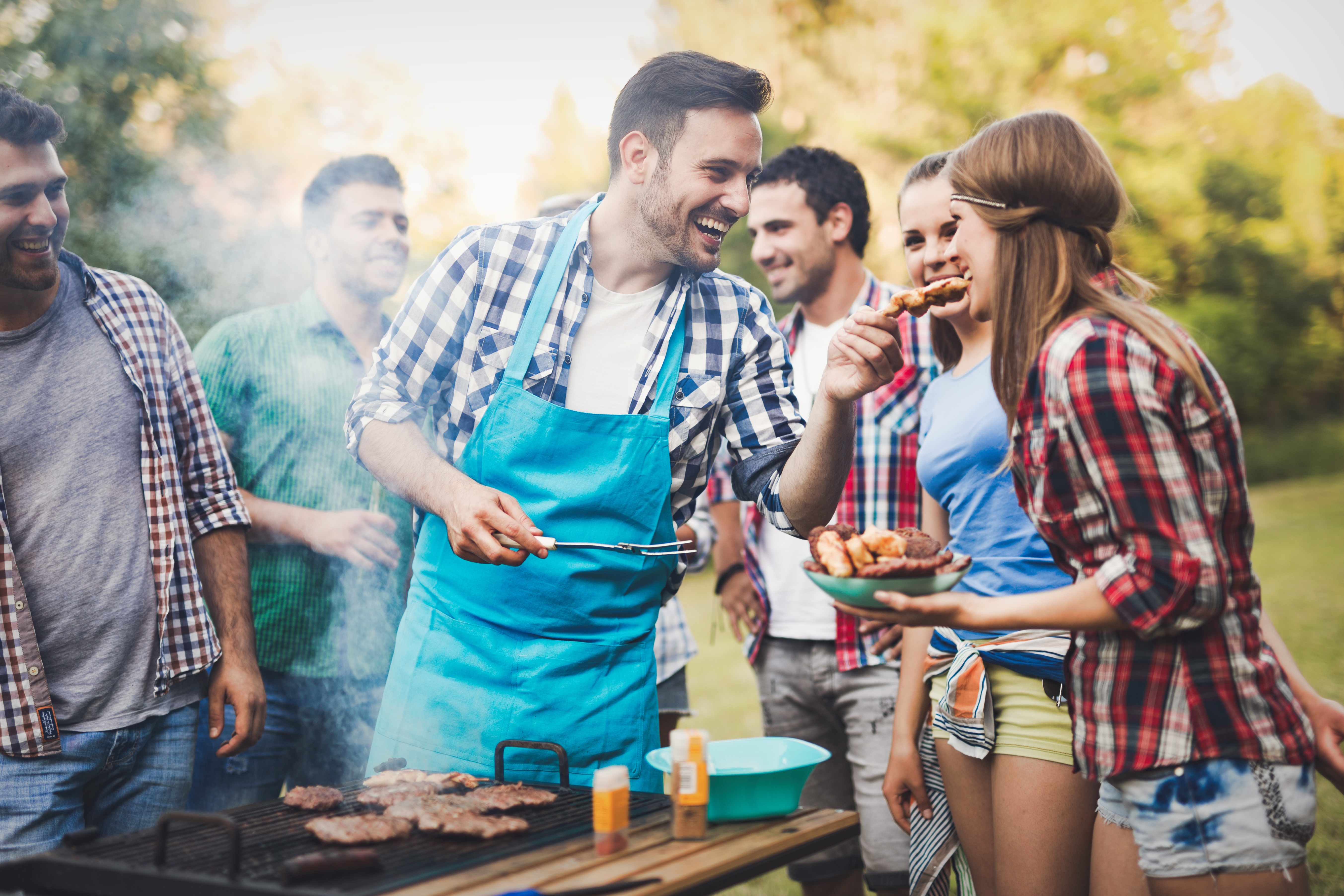 Gemeinsames Grillen 